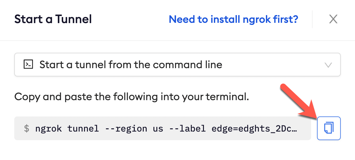 tunnel config